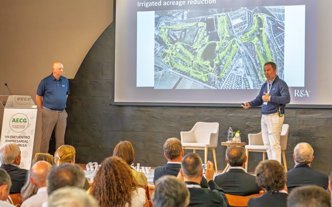 The R&A compartió su visión del futuro de la gestión de campos de golf basada en datos en el reciente Encuentro Empresarial de la AECG