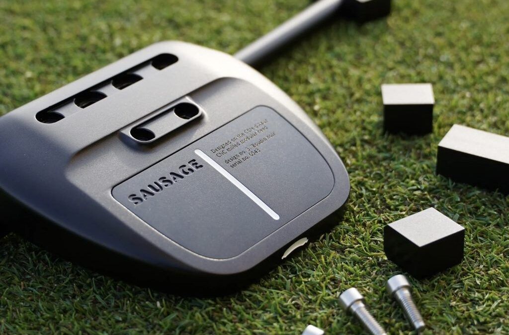Sausage Golf presenta el ‘kit’ de ajuste para lograr un ajuste preciso del ángulo de inclinación en el putter Boudin Noir