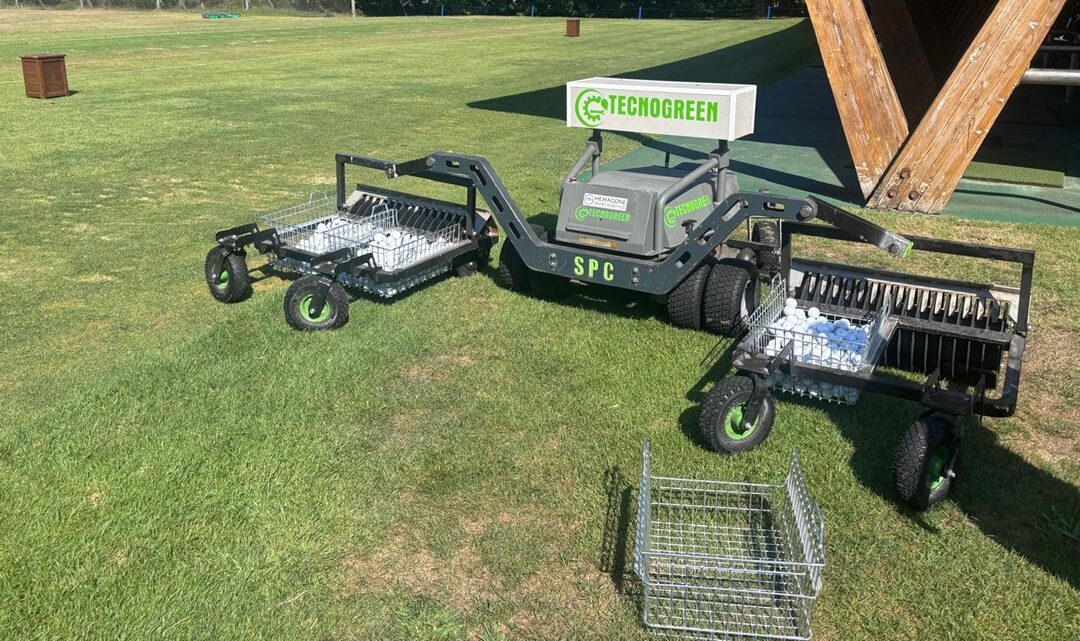 El robot recogebolas SmartPick & Cut de Tecnogreen protagoniza un intenso roadshow por Madrid, Navarra y Cantabria