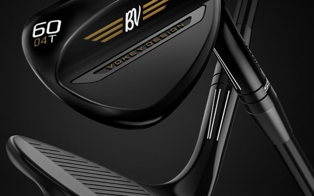 Vokey presenta los wedges SM11 Black Vapor incorporando tres líneas grabadas en el cuello del palo