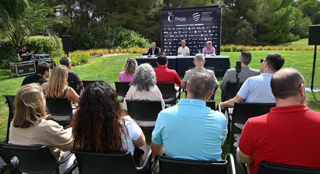 Presentado en Las Colinas Golf & Country Club el Campeonato de España de Golf de la Federación Española de Deportes para Personas con Discapacidad Intelectual 2026