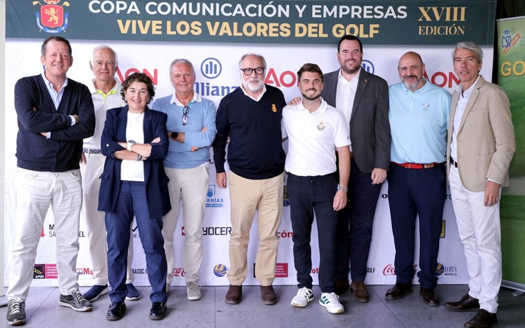 La Copa Comunicación y Empresas de la RFEG debate propuestas para mejorar la experiencia de los golfistas y favorecer el desarrollo del sector