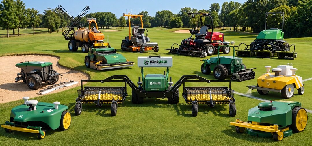 Tecnogreen participará en el próximo congreso de la Asociación Española de Greenkeepers acompañada por Hexagone Sports Robotics